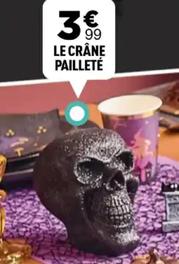 Centrakor Le crâne pailleté offre