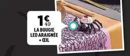 Centrakor La bougie led araignée offre