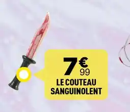 Centrakor Le couteau sanguinolent offre