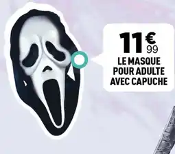 Centrakor Le masque pour adulte avec capuche offre