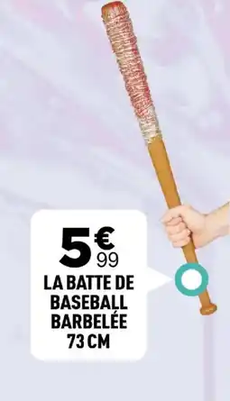 Centrakor La batte de baseball barbelée 73 cm offre