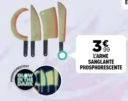 Centrakor L'arme sanglante phosphorescente offre