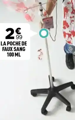 Centrakor La poche de faux sang 100 ml offre