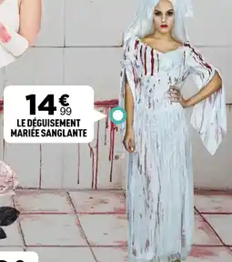 Centrakor Le déguisement mariée sanglante offre