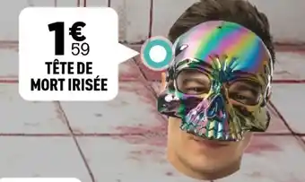 Centrakor Tête de mort irisée offre