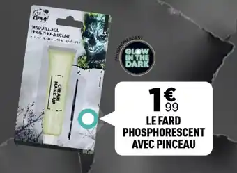 Centrakor Le fard phosphorescent avec pinceau offre