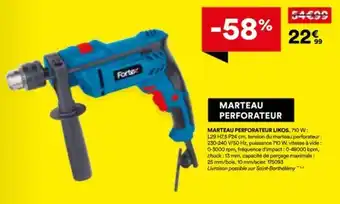 BUT FORTEX Marteau perforateur offre