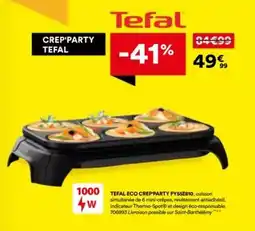 BUT TEFAL Crep'party offre