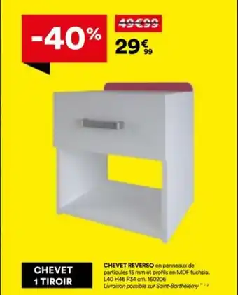 BUT Chevet reverso offre