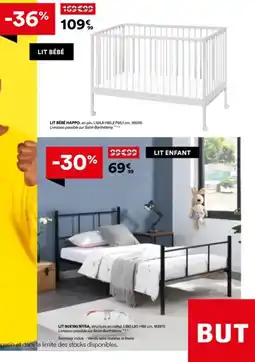 BUT Lit 90x190 nyra offre