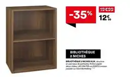 BUT Bibliothèque 2 niches klik offre