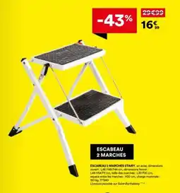 BUT Escabeau 2 marches offre