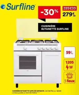 BUT SURFLINE Cusinière butanette sbt90cw offre