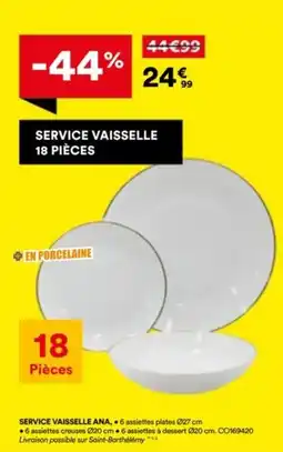 BUT Service vaisselle ana offre