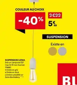 BUT Suspension ilenia. offre
