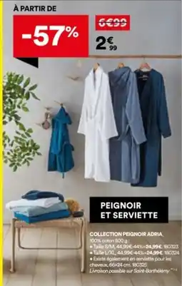 BUT Peignoir et serviette offre