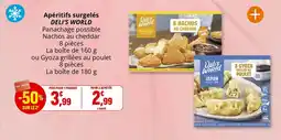 Coccinelle Supermarché DELI'S WORLD Apéritifs surgelés offre