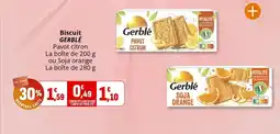 Coccinelle Supermarché GERBLÉ Biscuit offre