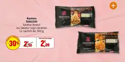 Coccinelle Supermarché TANOSHI Ramen offre