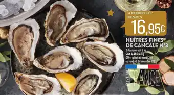 Match Huitres fines de cancale N3 offre