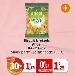 Coccinelle Supermarché DR.OETKER Biscuit bretzels Ancel offre