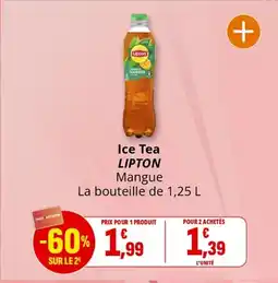 Coccinelle Supermarché LIPTON Ice Tea offre