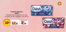 Coccinelle Supermarché DASH Lessive capsules offre