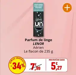 Coccinelle Supermarché LENOR Parfum de linge offre