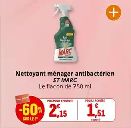 Coccinelle Supermarché ST MARC Nettoyant ménager antibactérien offre