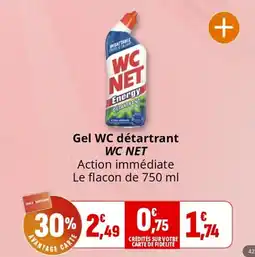 Coccinelle Supermarché WC NET Gel WC détartrant offre