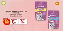 Coccinelle Supermarché WHISKAS Friandise temptation pour chat offre