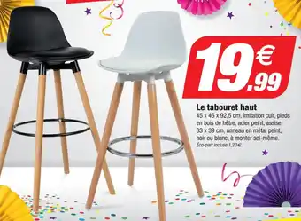 Bazarland Le tabouret haut offre