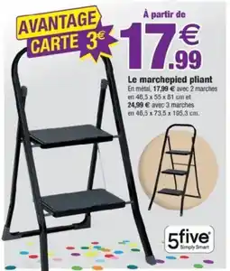 Bazarland Le marchepied pliant offre