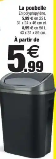 Bazarland La poubelle offre