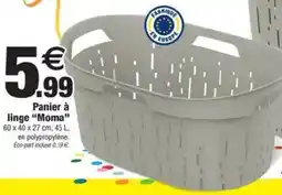 Bazarland Panier à linge "Moma" offre