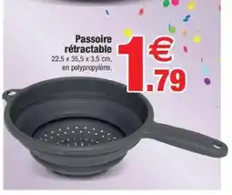 Bazarland Passoire rétractable offre