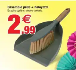 Bazarland Ensemble pelle + balayette offre