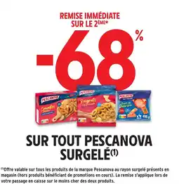 Intermarché Sur tout pescanova surgelé offre