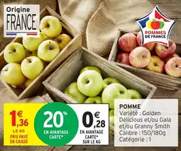 Intermarché Pomme offre