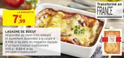 Intermarché Lasagne de boeuf offre