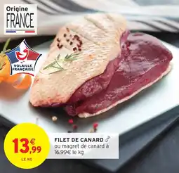 Intermarché Filet de canard offre