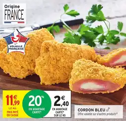 Intermarché Cordon bleu offre