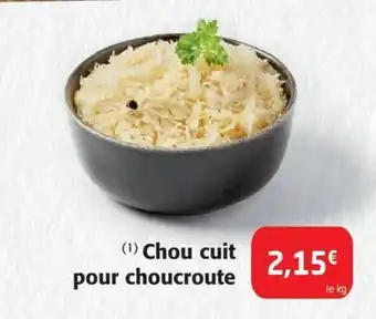 Colruyt Chou pour choucroute offre