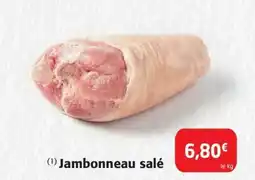 Colruyt Jambonneau salé offre