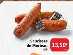 Colruyt Saucisses de Morteau offre