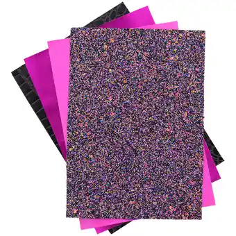 Feuilles en simili cuir de luxe brico