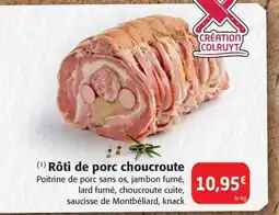 Colruyt Rôti de porc choucroute offre