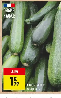 Supeco Courgette offre