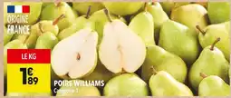 Supeco Poire williams offre