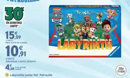 Intermarché Labyrinthe junior Pat' Patrouille offre